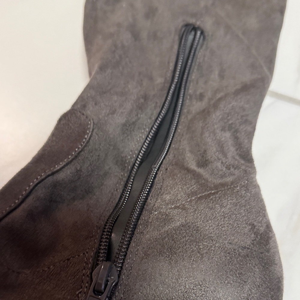 Elegant Over-the-Knee Boots in Dark Gray by Ivanka Trump - Picture 9 of 10